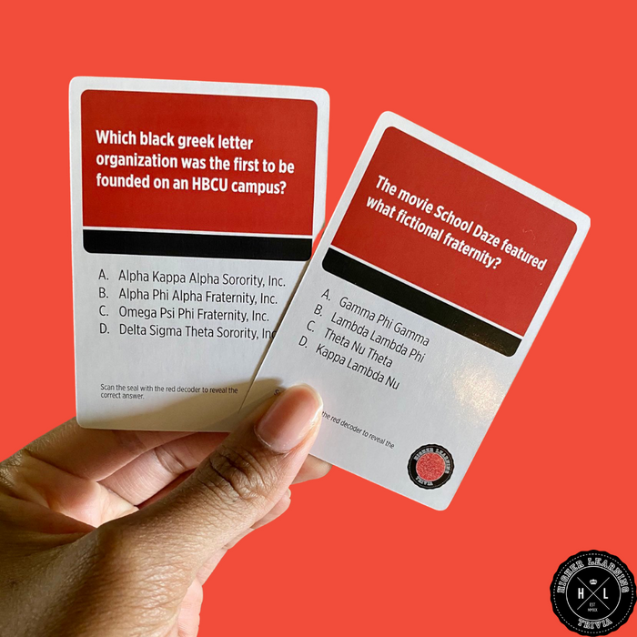 HIGHER LEARNING TRIVIA GAME: HBCU EDITION
