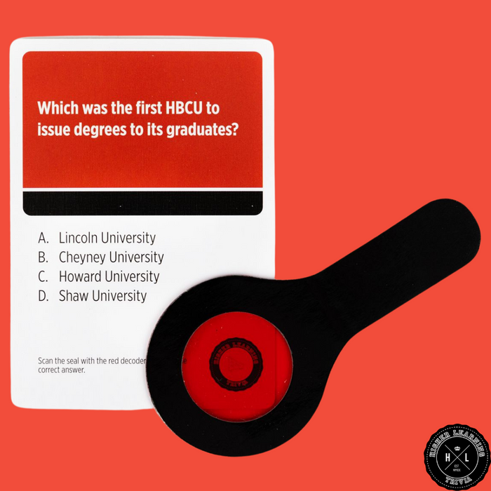 HIGHER LEARNING TRIVIA GAME: HBCU EDITION