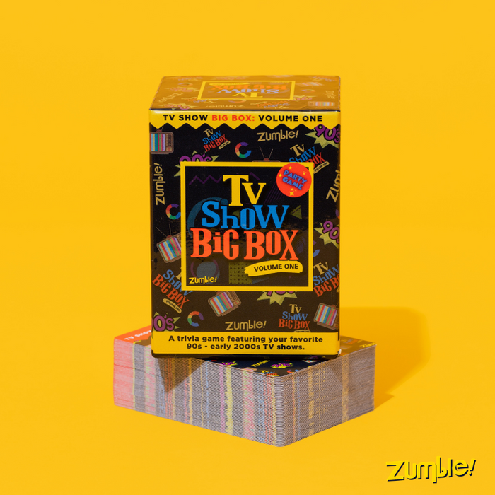 TV SHOW BIG BOX TRIVIA GAME: VOLUME 1 (READ DESCRIPTION)